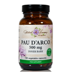 Bh Pau D' Arco 500mg 100 Capsules