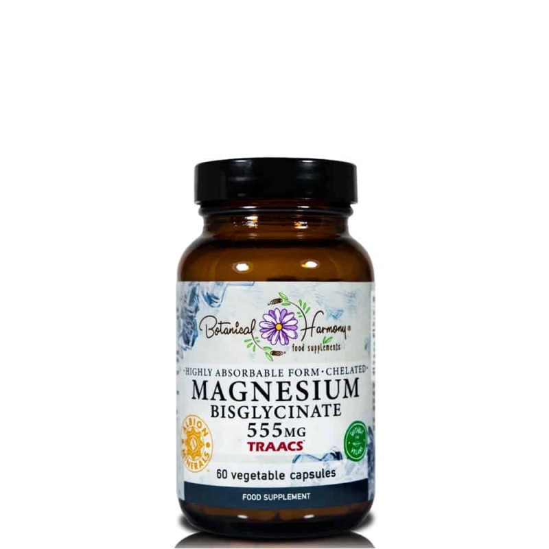 Bh Magnesium Bisglycinate 555mg 60 Capsules