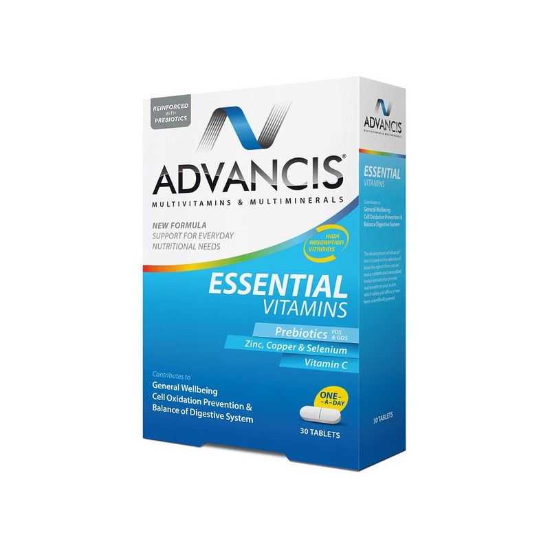 Advancis Essential Vitamins 30 Tablets