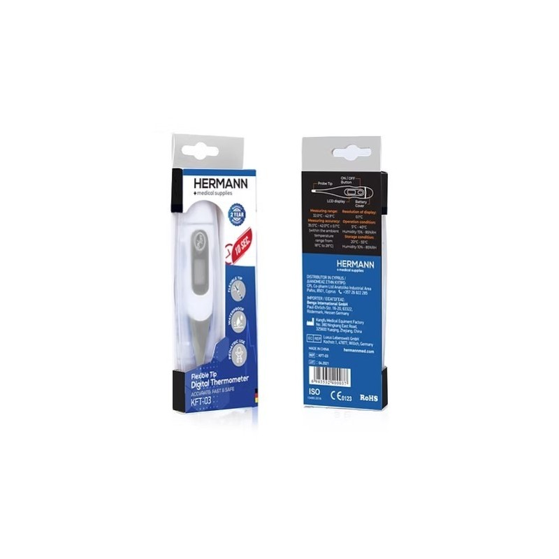 Hermann Thermometer Digital Flexible