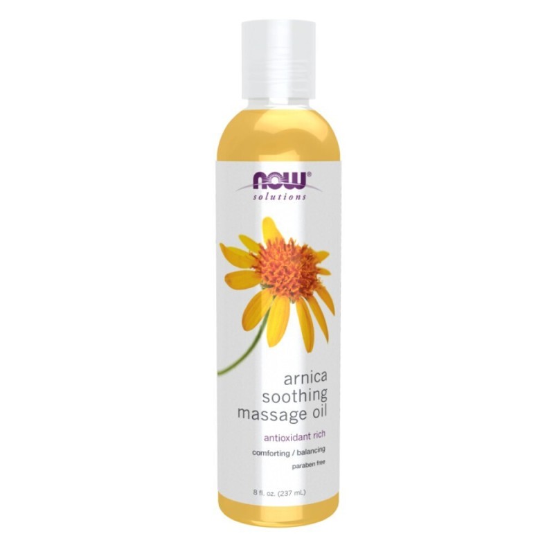 NOW Foods Arnica Massage Oil 237ml