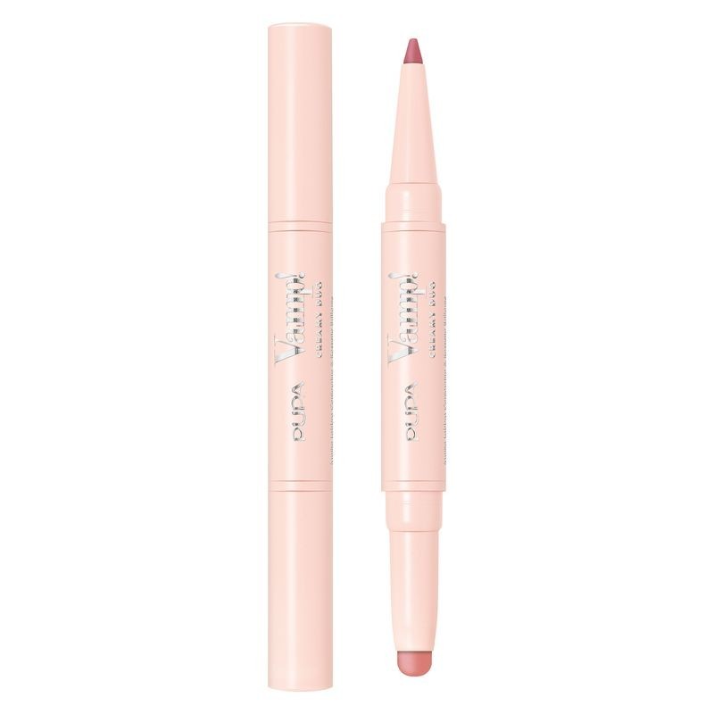 Pupa Vamp Creamy Duo Lipstick 008-Vintage Rose