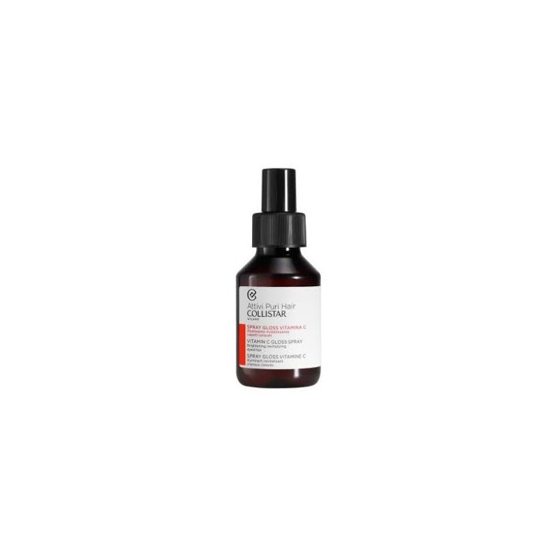 Collistar Hair Attivi Puri Vitamin C Gloss Spray Brightening Revitalizing 100ml