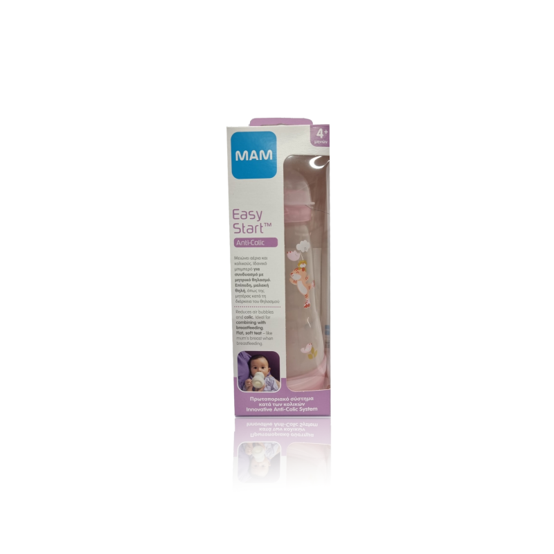 Mam Anticolic Nature 320ml Pink 776325
