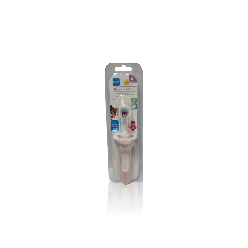 Mam Baby'S Toothbrush Pink 6M + 776375