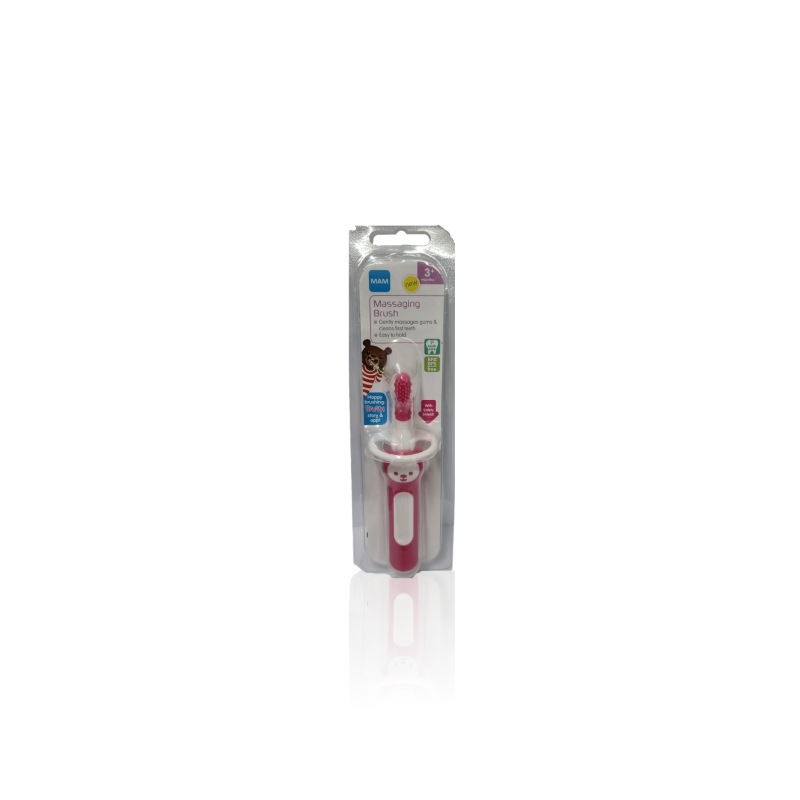Mam Massaging Toothbrush Pink 3M + 776378