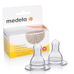 Medela Spare Teats Medium 2