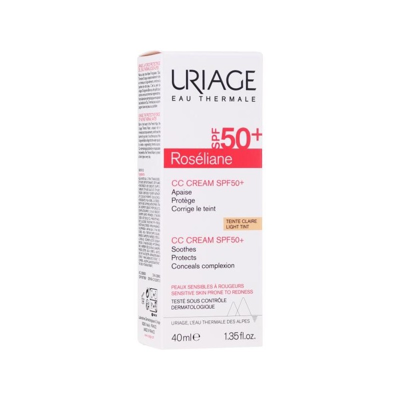 Uriage Roseliane Cc Cream SPF50 Tinted Clarifying 40ml