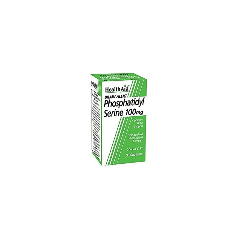 Health Aid Phosphatidyl Serine 100mg 30 Capsules