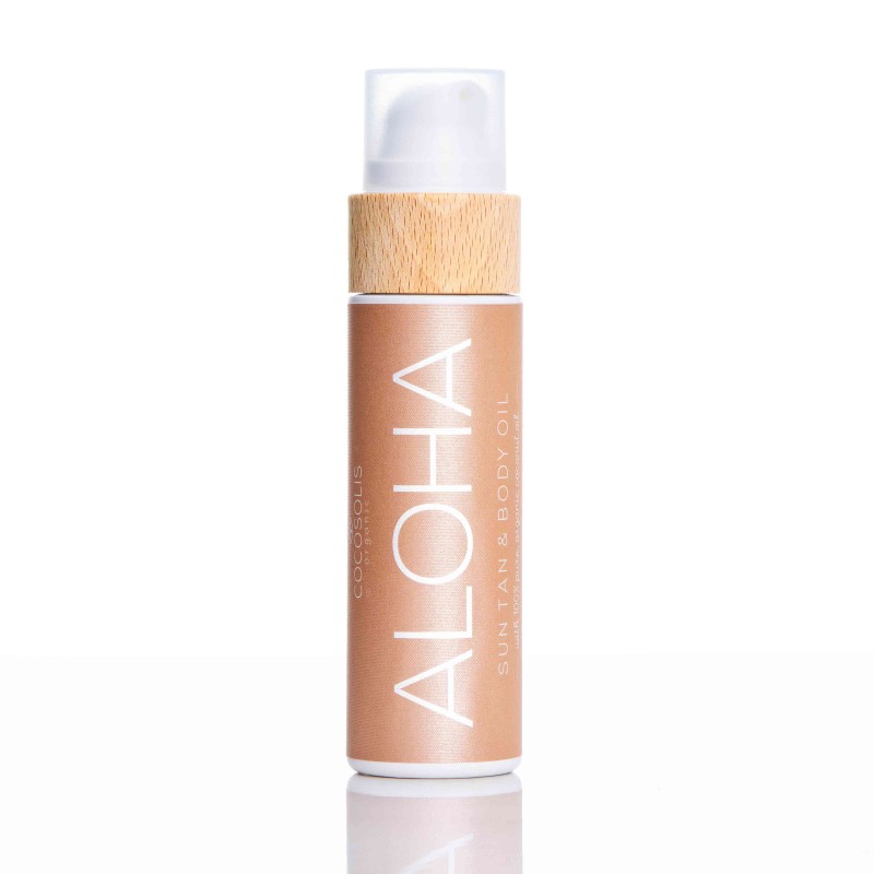 Cocosolis Sun Tan Oil Aloha 110ml