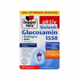 Doppelherz Gelenk Glucosamin 1500mg, Kollagen, Msm 40 Capsules