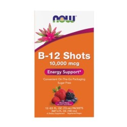 NOW Foods B12 10 000mcg Shots 12 05 Fl Oz Shots