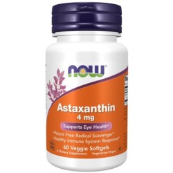 NOW Foods Astaxanthin 4mg 60Veg Softgels