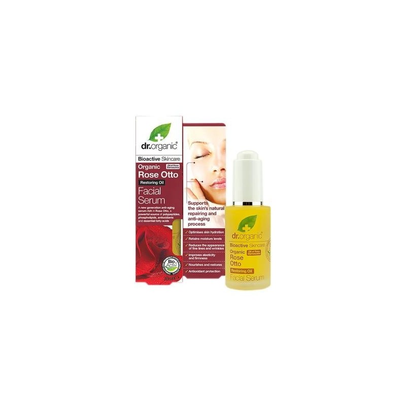 Dr. Organic Rose Facial Serum 30ml
