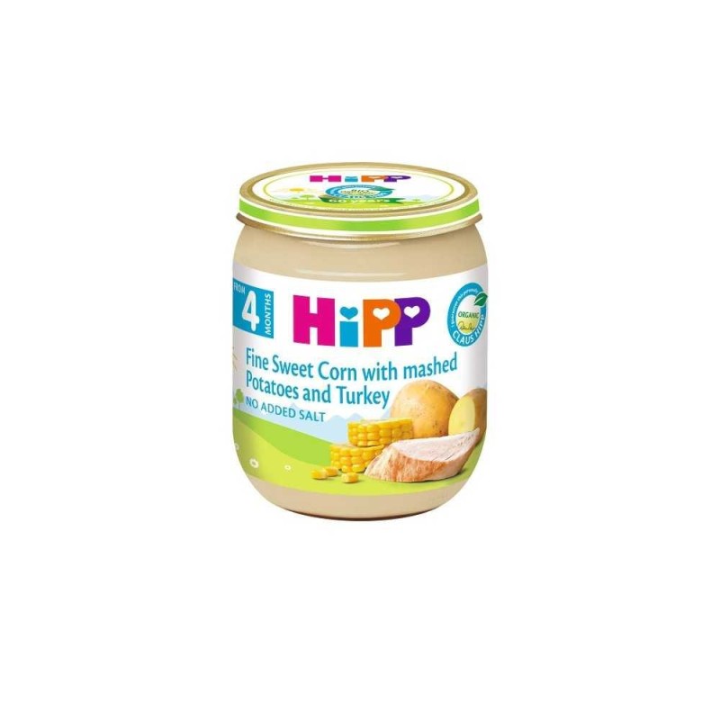 Hipp Sweet Corn/Pot/Turkey 125g (851)