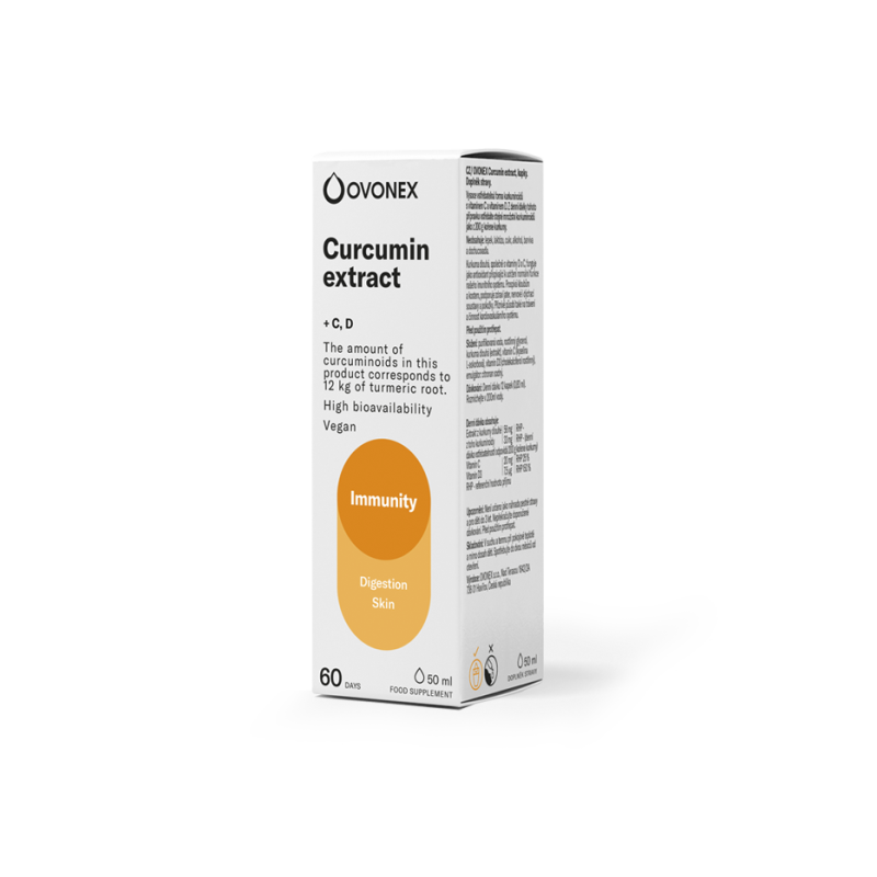 Ovonex Curcumin Extract + C, D Instant Powder 125g