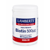Lamberts Biotin 500mcg, 90 Capsules