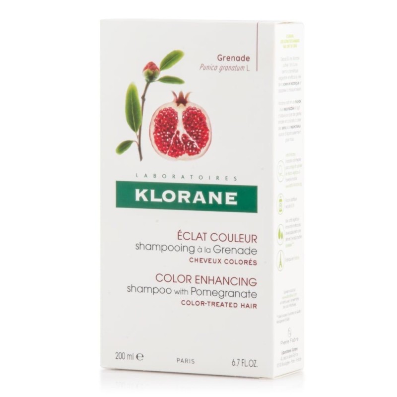 Klorane Shampoo With Pomegranate 200ml