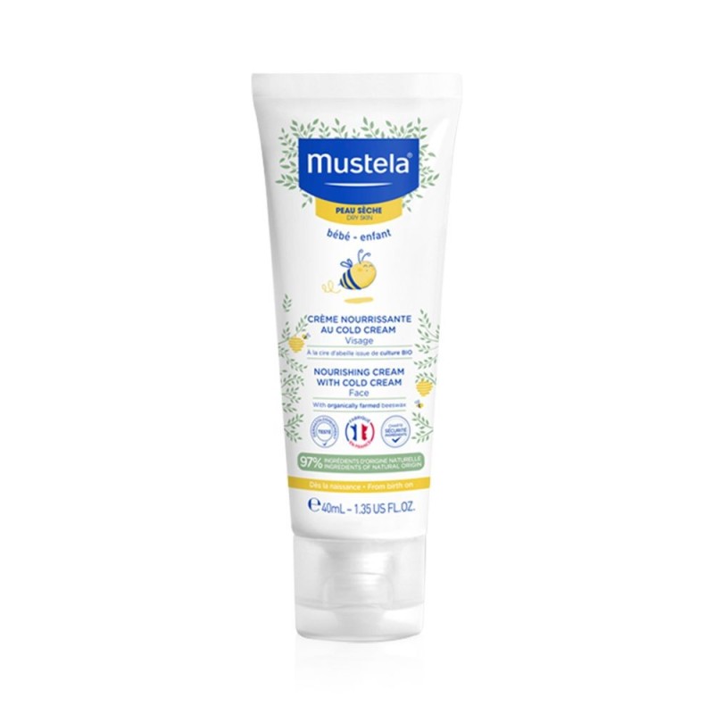 Mustela Dry Skin Nourishing Cream With Cold Cream Face 40ml
