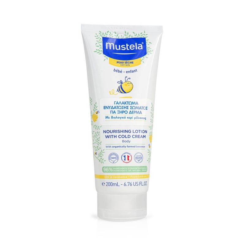 Mustela Nourishing Lotion & Cold Cream Hydrating 200ml