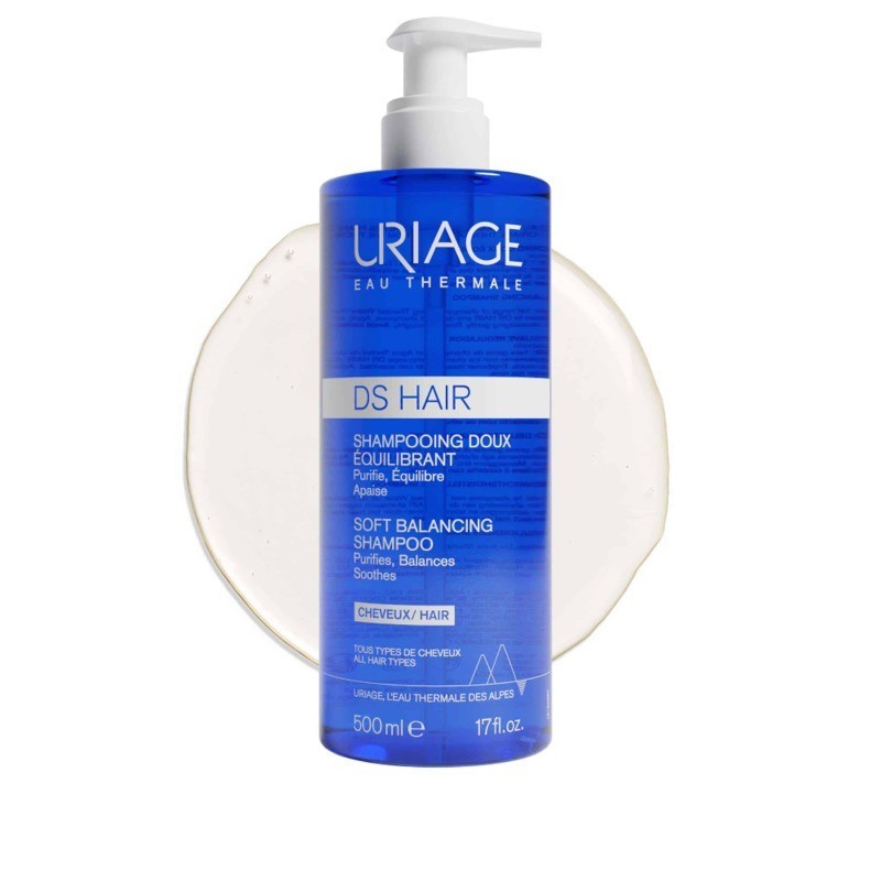 Uriage Ds Hair Soft Balancing Shampoo 500ml