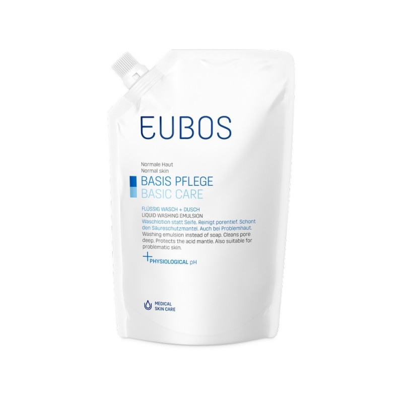 Eubos Blue Liquid Washing Emulsion Refill 400ml