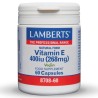 Lamberts Vitamin E Natural 400IU 60 Capsules