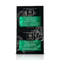 Apivita Express Beauty Eye Mask Ginkgo Biloba 2 x 2ml