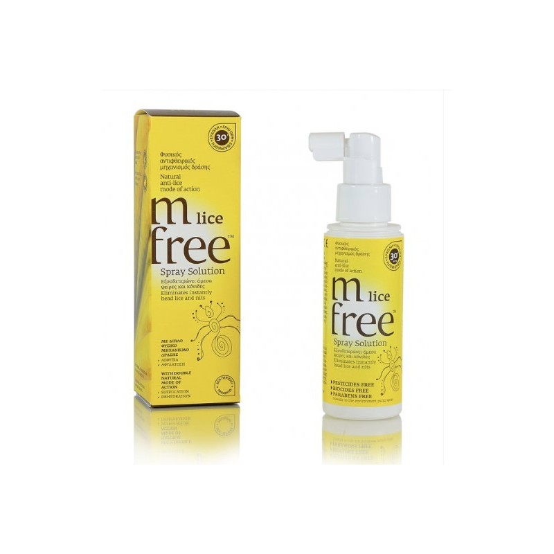 M-Free Lice Spray Solution
