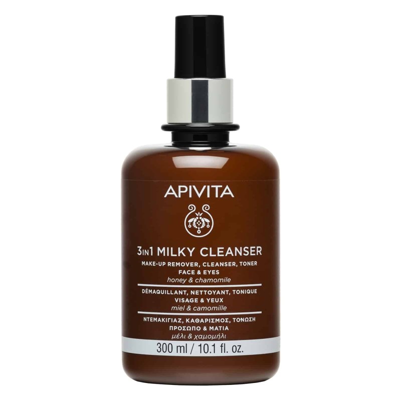 Apivita Cleansing Milk Chamomile Honey 300ml