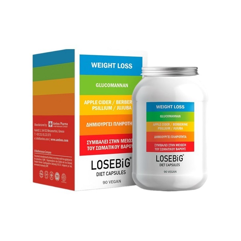 Amhes Pharma Losebig Diet Capsules, 90 Capsules