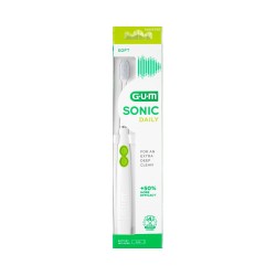 Gum Sonic Daily Soft 4100 Toothbrush White 1 Pcs