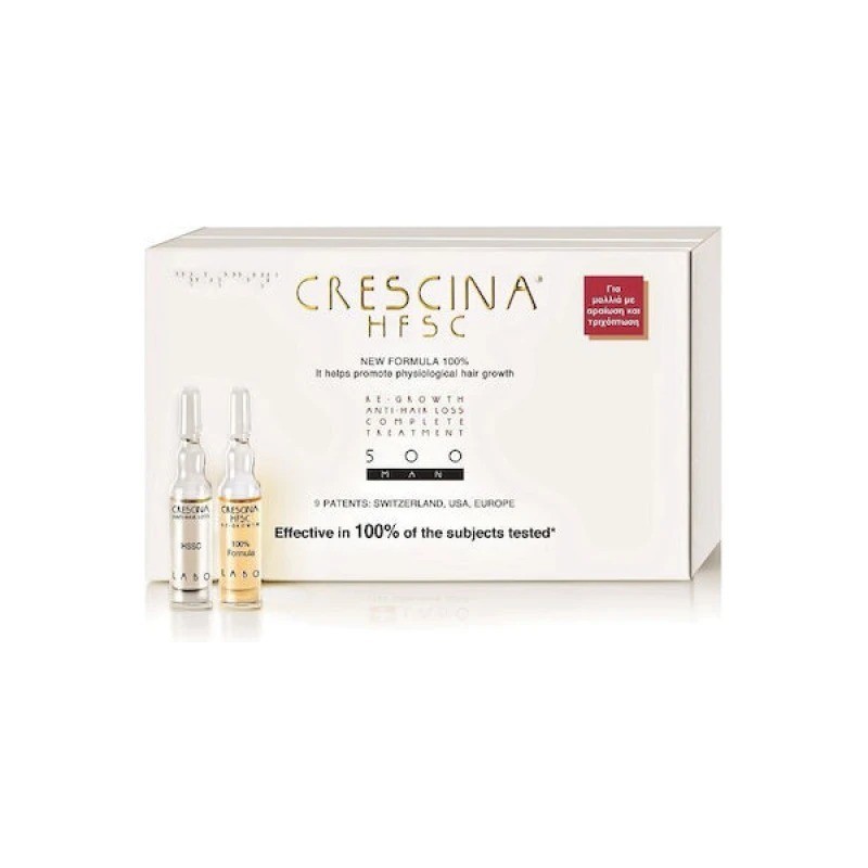 Labo Crescina HFSC 500 Man Complete Treatment Vials 10 Vials