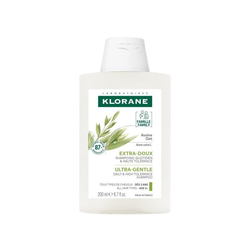 Klorane Shampoo With Oat 200ml