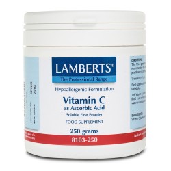 Lamberts Vitamin C As Ascorbic Acid, 250g