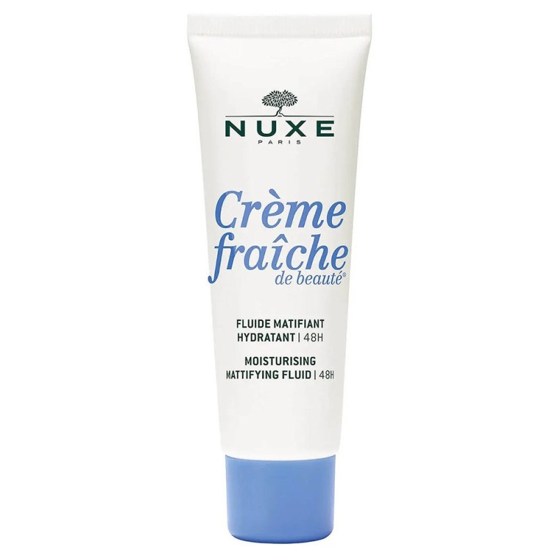 Nuxe Cream Fraiche De Beaute Moisturising Mattifying Fluid 48 Face Cream Hydrating 50ml