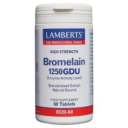 Lamberts Bromelain 1250Gdu, 60 Tablets