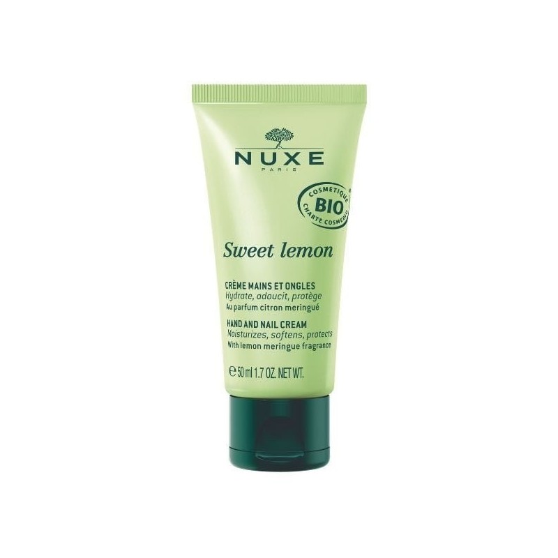 Nuxe Sweet Lemon Bio Hand & Nail Cream 50ml