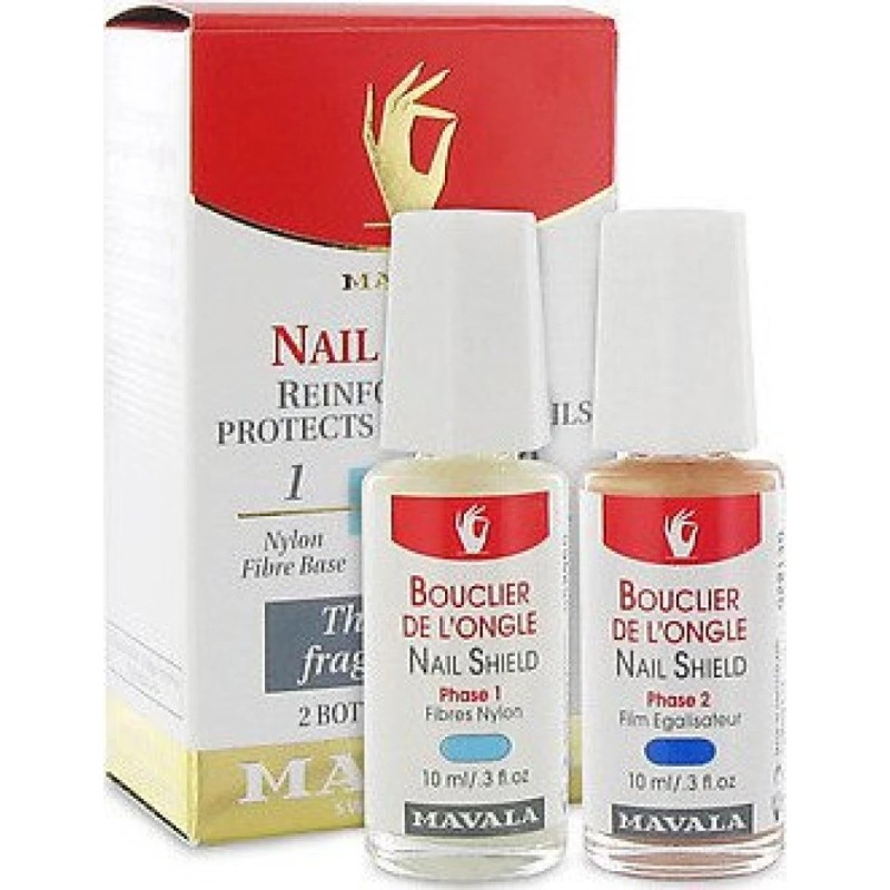Mavala Nail Shield Set Vials 2 x 10ml 2 Vials