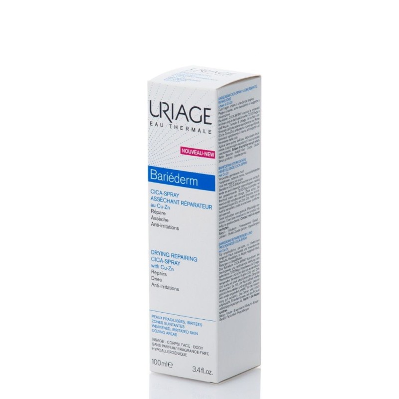 Uriage Bariederm-Cica Drying Repairing Spray 100ml