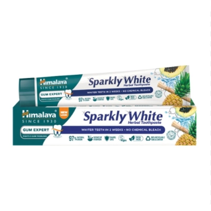 Himalaya Sparkly White Herbal T/P 75ml