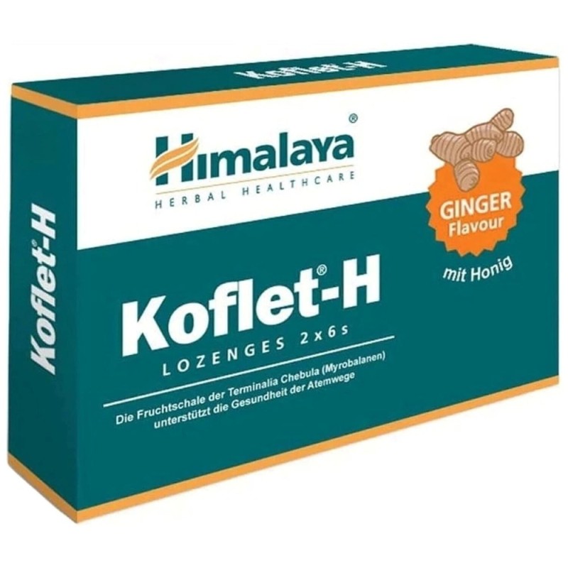 Himalaya Koflet-H Ginger Lozenges 2x6's