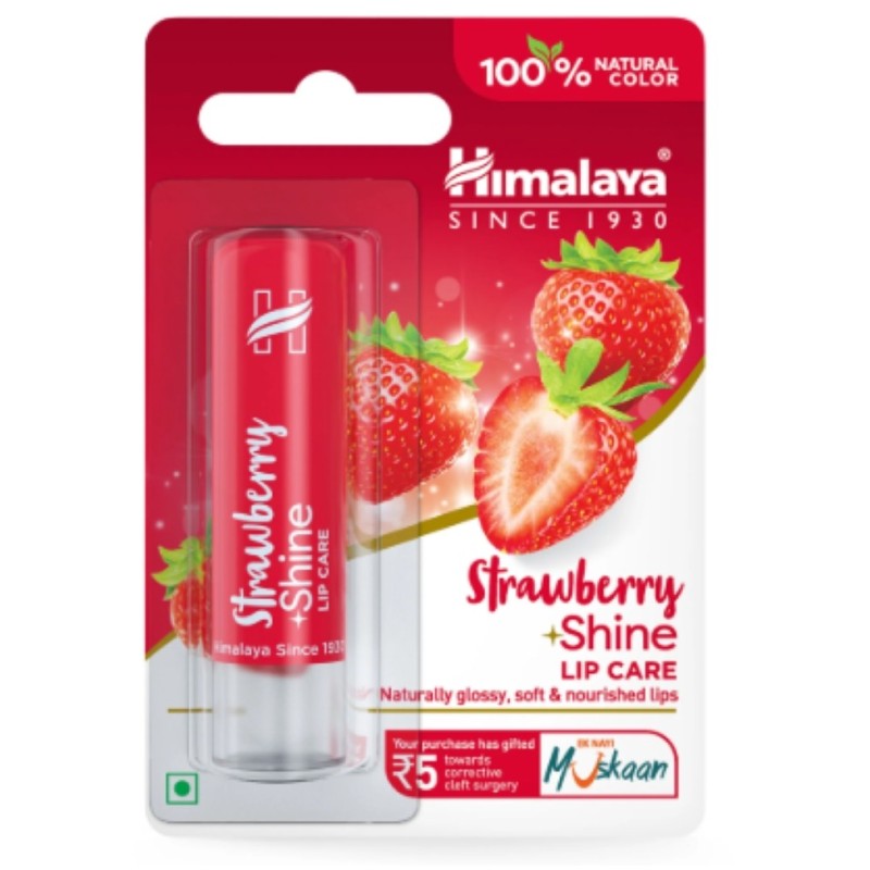 Himalaya Strawberry Shine Lip Balm 4.5g