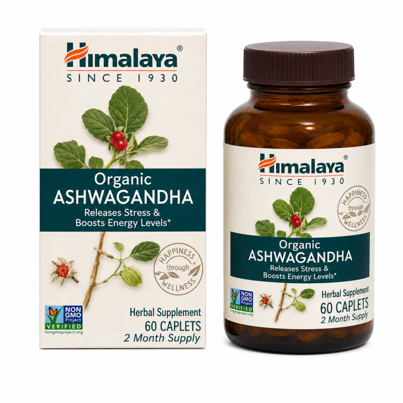 Himalaya Ashwagandha Organic 60 Caps