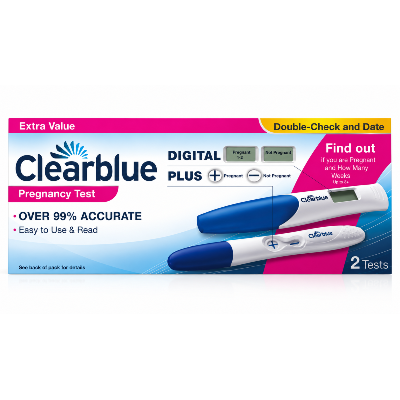 Clearblue Double Pregnacy Test
