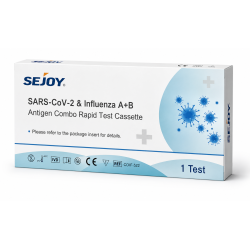 Sejoy Rapid Test 3 In 1 Covid / Flu A / Flu B 1pc