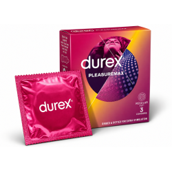Durex Pleasuremax 3pcs