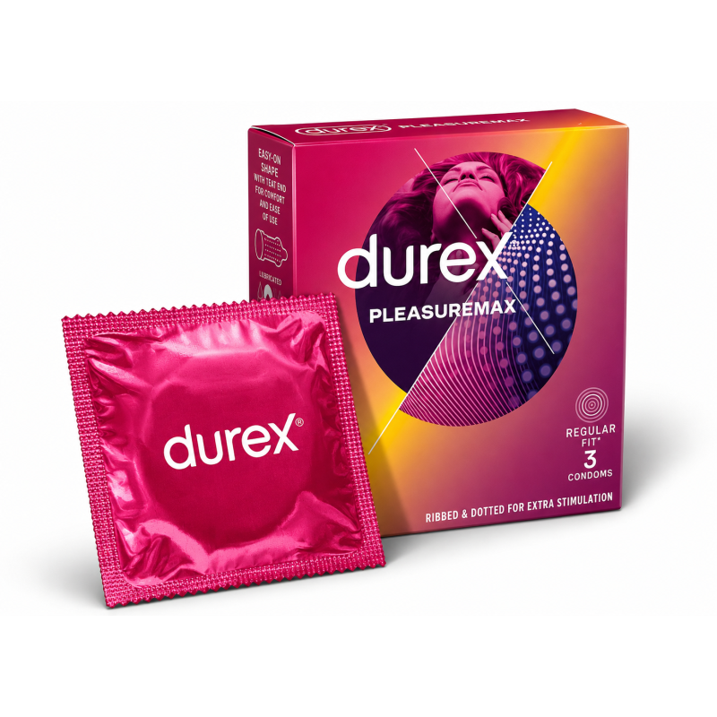 Durex Pleasuremax 3pcs