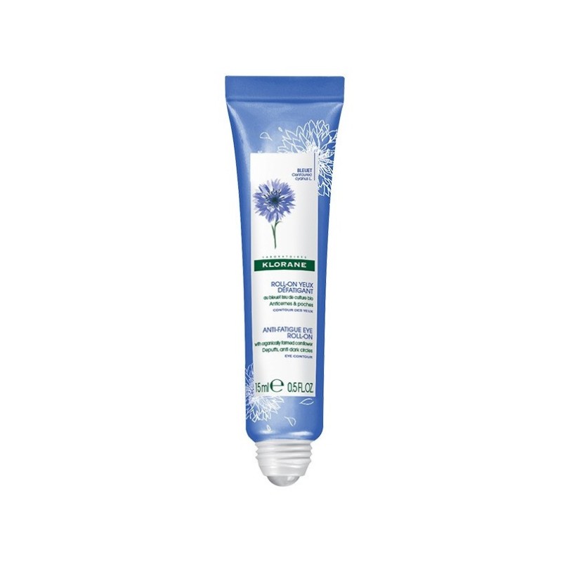 Klorane Bleuette Anti-Fatigue Eye Roll-On 15ml