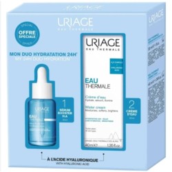 Uriage Thermal Spring Water Serum H.A 30ml + Water Cream 40ml Promo